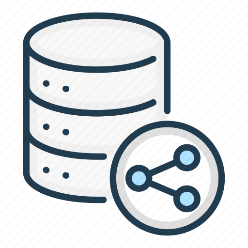 Data, database, server, share, storage icon - Download on Iconfinder
