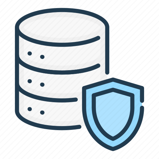 Data, database, protection, secure, server, shield, storage icon - Download on Iconfinder