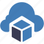 cloud cube, cloud, cube, data, stack, storage, layers 