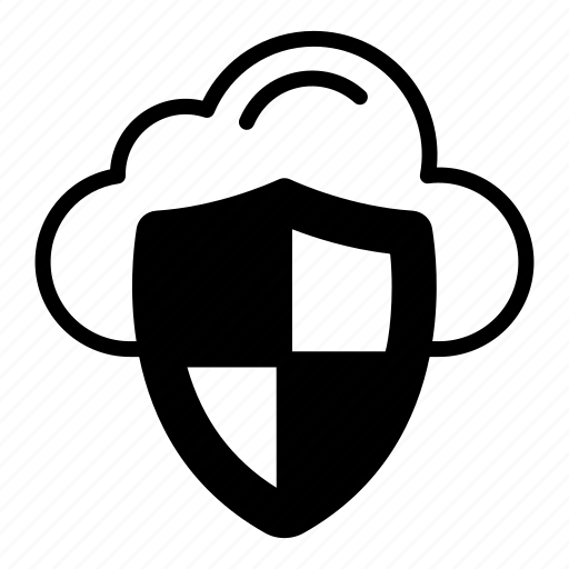 Cloud protection, cloud security, storage, cloud, data security icon - Download on Iconfinder