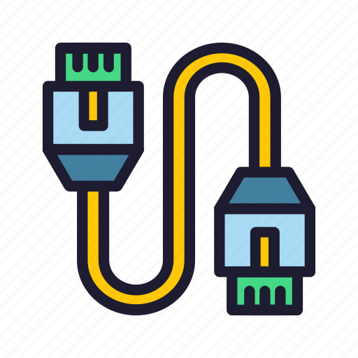 Cable, database, lan, servers icon - Download on Iconfinder