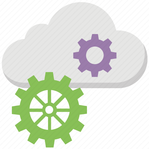 Cloud computing, cloud computing development, cloud gears, cloud services, cloud technology icon - Download on Iconfinder