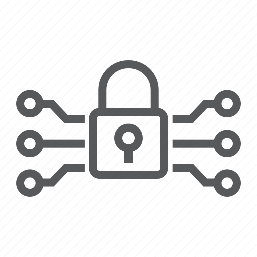 Data, encryption, padlock, protection, network icon - Download on Iconfinder