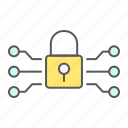 data, encryption, padlock, protection, network