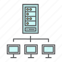 server, network, database, connection, web, hosting, storage