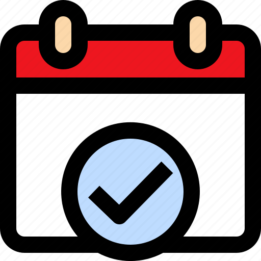 Check, agenda, calendar, time, date, hour, timer icon - Download on Iconfinder