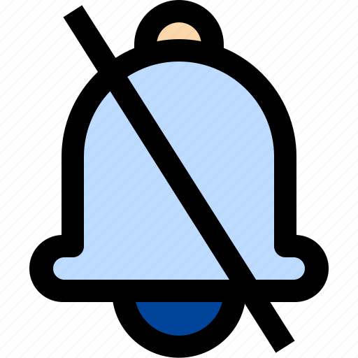 Disabled, bell, alarm, notification, alert, packard, notifications icon - Download on Iconfinder