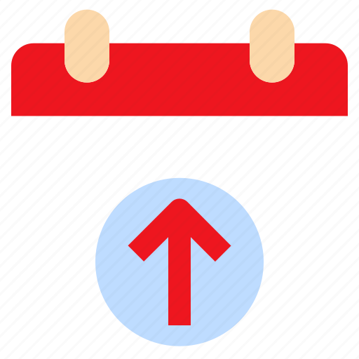 Upload, agenda, calendar, time, date, hour, timer icon - Download on Iconfinder