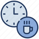 coffee, time, date, clock, watch, work