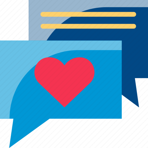 Chat, flirt, love, message, romantic, valentine icon - Download on Iconfinder