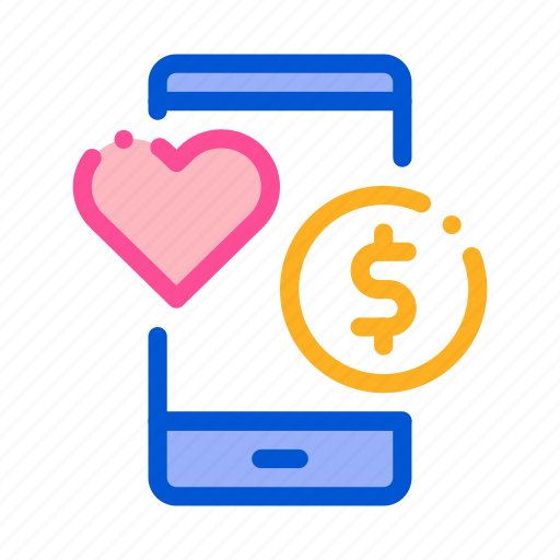 App, dating, finance, money icon - Download on Iconfinder