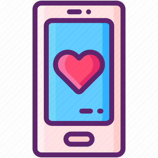 Android, app, love, dating, mobile icon - Download on Iconfinder