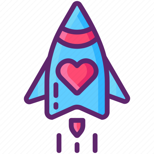 Boost, love, rocket icon - Download on Iconfinder