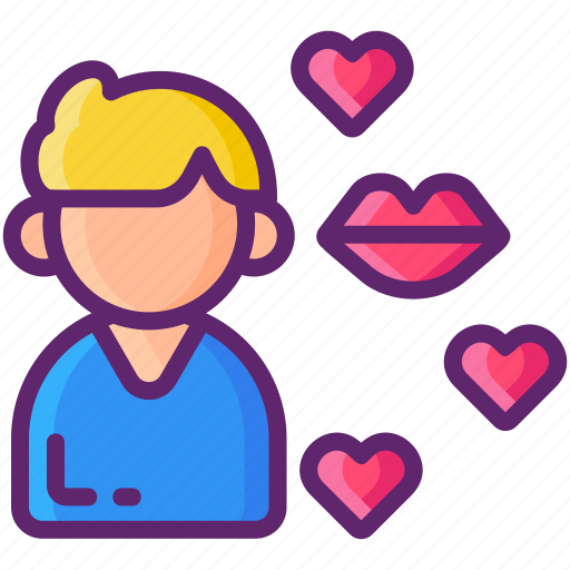 Kiss, love, dating, romance icon - Download on Iconfinder