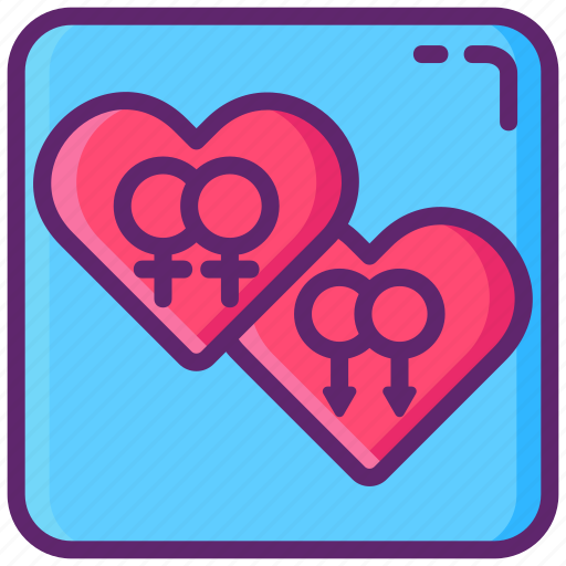 Lgbt, dating, app icon - Download on Iconfinder