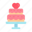 cake, valentine, desserts, sweet, bakery 