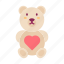 teddy bear, toy, stuffed, cute, baby 
