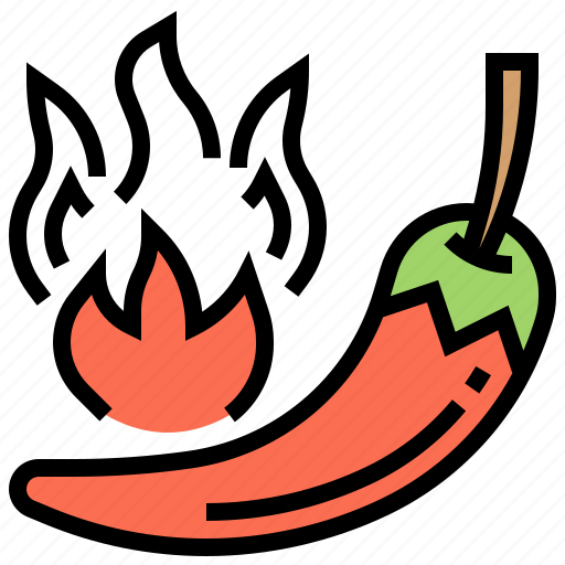 Chilli, ingredient, spice, spicy, vegetable icon - Download on Iconfinder