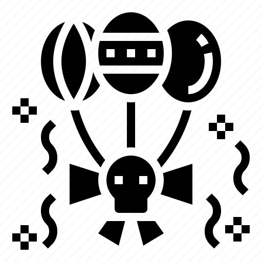 Balloon, calaca, dead, skeleton, skull icon - Download on Iconfinder