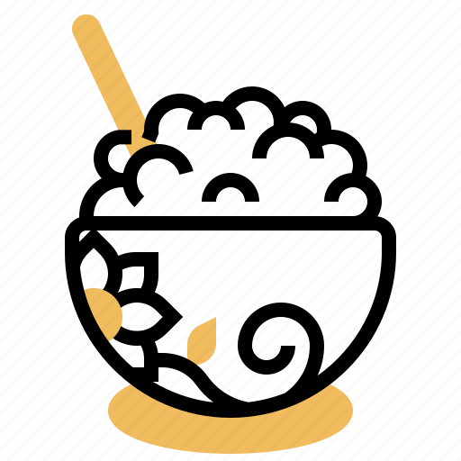 Bowl, cooking, food, rice, salt icon - Download on Iconfinder