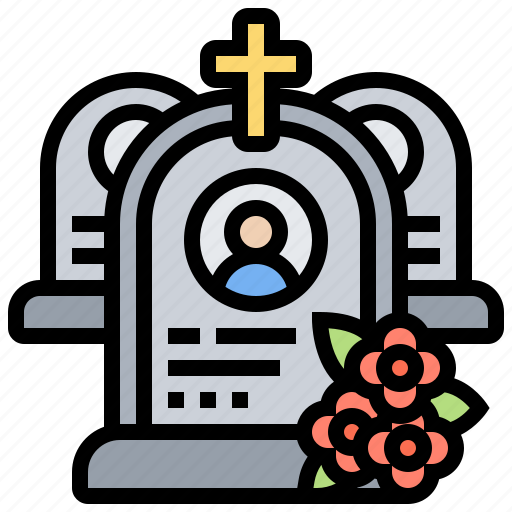 Cemetery, death, funeral, graveyard, tombstone icon - Download on Iconfinder