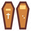 box, burial, casket, coffin, wood