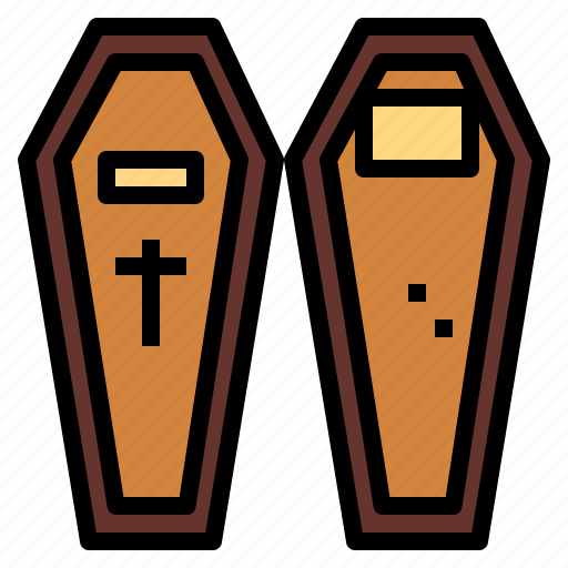 Box, burial, casket, coffin, wood icon - Download on Iconfinder