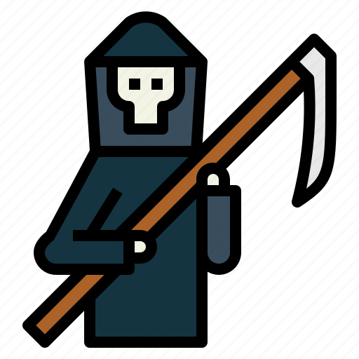 Death, ghost, grim, halloween, reaper icon - Download on Iconfinder