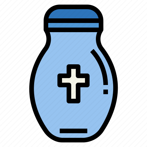 Ashes, ceramic, jar, pot, urn icon - Download on Iconfinder