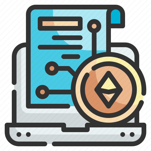 Smart, contract, document, archives, digital icon - Download on Iconfinder