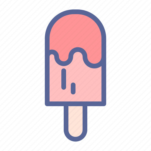 Dessert, sweet, ice cream, popsicle, hygge icon - Download on Iconfinder
