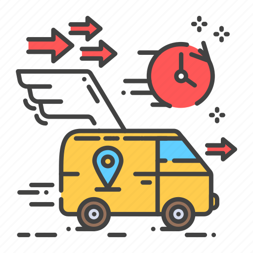 Delivery, express, freight, logistics, shipping, transport icon - Download on Iconfinder