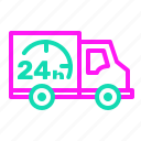 24hours delivery service, delivery truck, work, fast, all day, 24hours, delivery