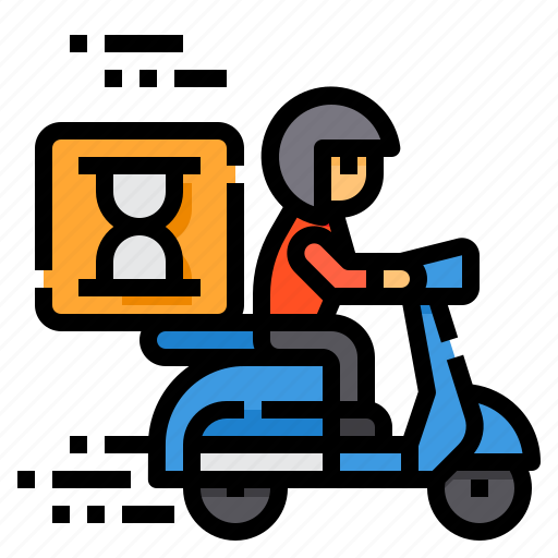 Pending, sandglass, delivery, logistic, box icon - Download on Iconfinder