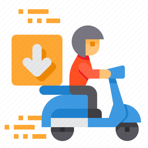 Download, delivery, arrow, logistic, box icon - Download on Iconfinder