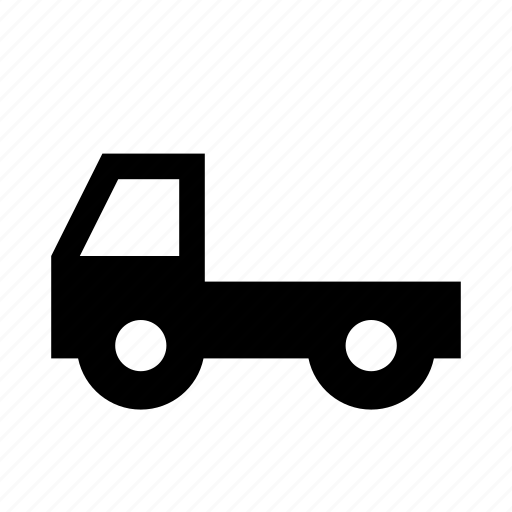 Flatbed, truck, lorry, car, vehicle, delivery, flat icon - Download on Iconfinder