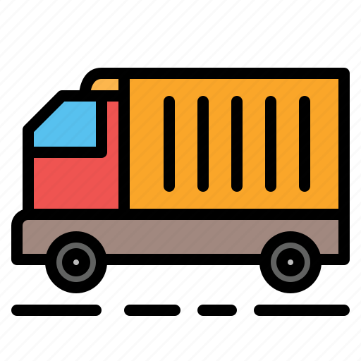 Container, delivery, transport, truck, logistic, logistics, package icon - Download on Iconfinder