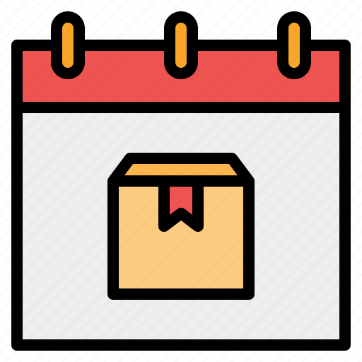 Date, delivery, logistics, schedule, calendar, logistic, package icon - Download on Iconfinder