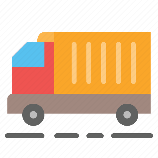 Container, delivery, transport, truck, logistic, logistics, package icon - Download on Iconfinder