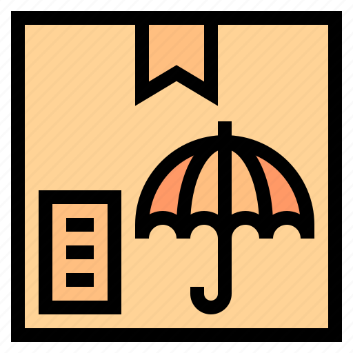 Box, keep, dry, shipping, and, delivery, shapes icon - Download on Iconfinder