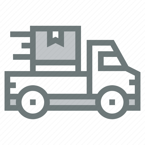 Delivery, truck, shipping, box icon - Download on Iconfinder