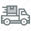 delivery, truck, shipping, box 