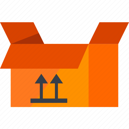 Side, up, box, delivery, logistic, package icon - Download on Iconfinder