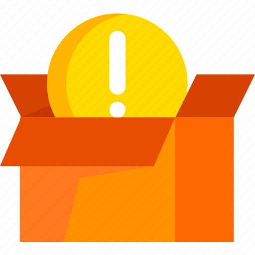 Package, error, deliver, danger, box, delivery icon - Download on Iconfinder