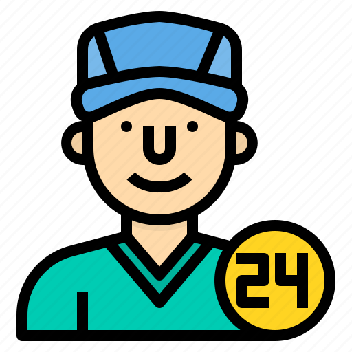 Delivery, logistics, man, service, shipping, transport icon - Download on Iconfinder