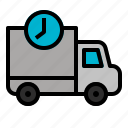 truck, logistic, package, shipping, courier, shipment, express
