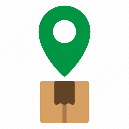 Location, logistic, package, shipping, courier, shipment, express icon - Download on Iconfinder
