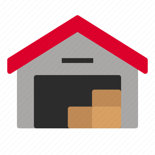 Warehouse, logistic, package, shipping, courier, shipment, express icon - Download on Iconfinder