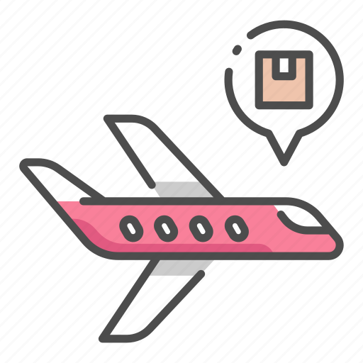 Cargo, delivery, export, logistic, plane, shipping, transportation icon - Download on Iconfinder