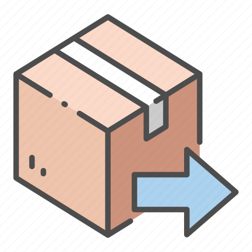 Arrow, box, business, delivery, logistic, package, sent icon - Download on Iconfinder